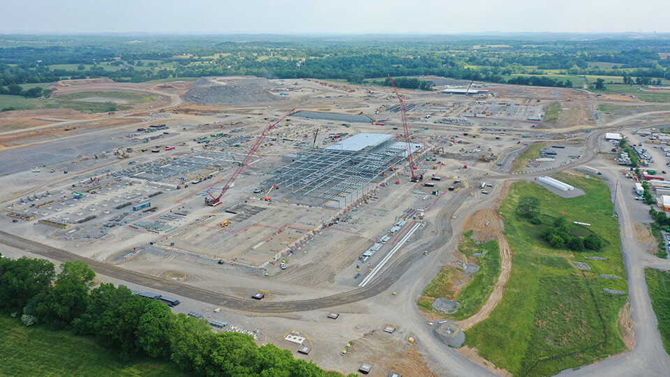 NA13Facebook3 Facebook Data Center Gallatin under construction