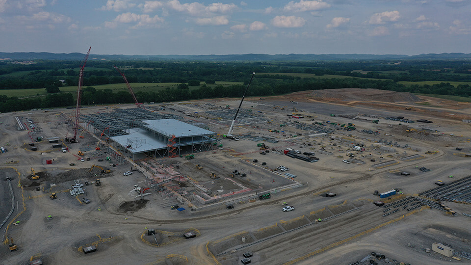 NA13Facebook4 Facebook Data Center Gallatin under construction