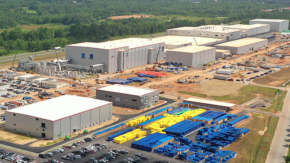 SKBattery2 SK Innovation battery manufacturing plant in Commerce, Georgia